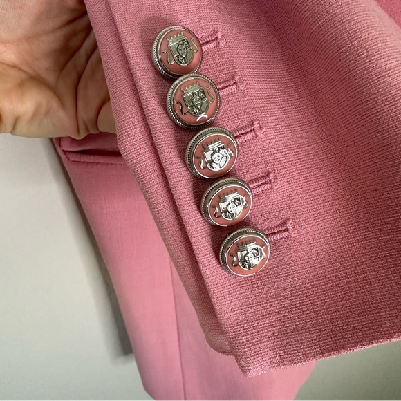 VERONICA BEARD Miller Dickey Jacket Blazer in Peony Pink SZ US 14 - Picture 6 of 11